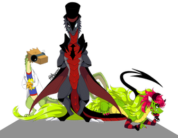 Villainous AU - Dragons and Lizards