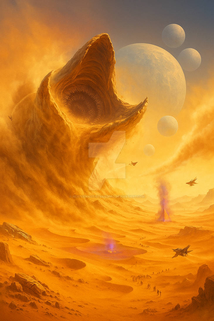 Dune Giant Sand Worm by NextGenArtistsandPro on DeviantArt