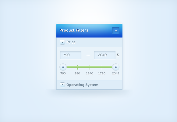 Price Slider .psd