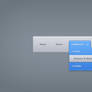 Drop Down Menu Free .PSD