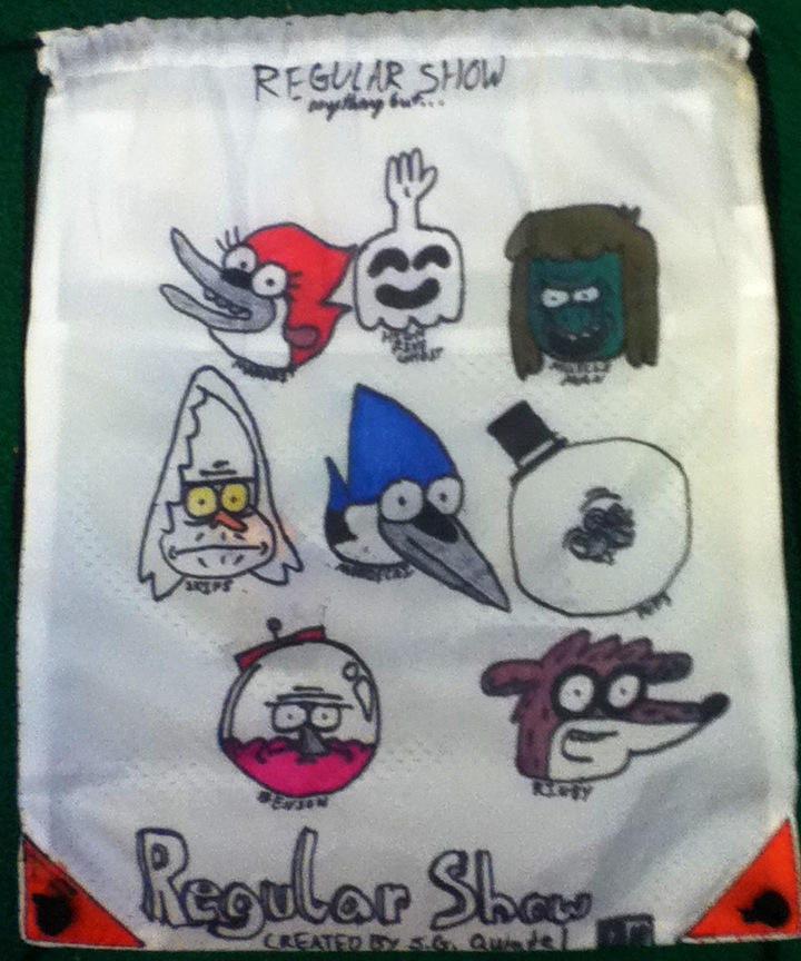 Regular show backpack by regulardeadman on DeviantArt