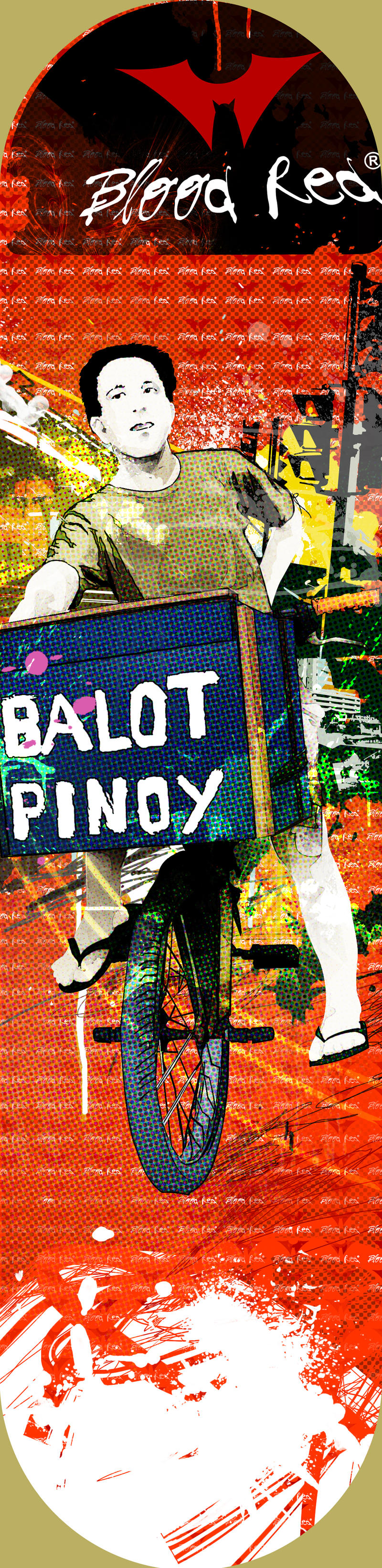 Balot Pinoy Skateboard Deck