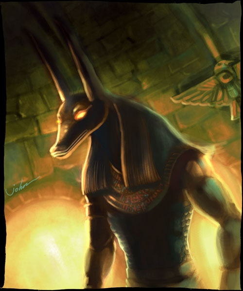 Halloween Anubis