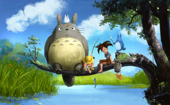 Totoro and Starry