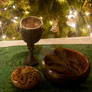 Yule - Chalice, Incense, Cauldron