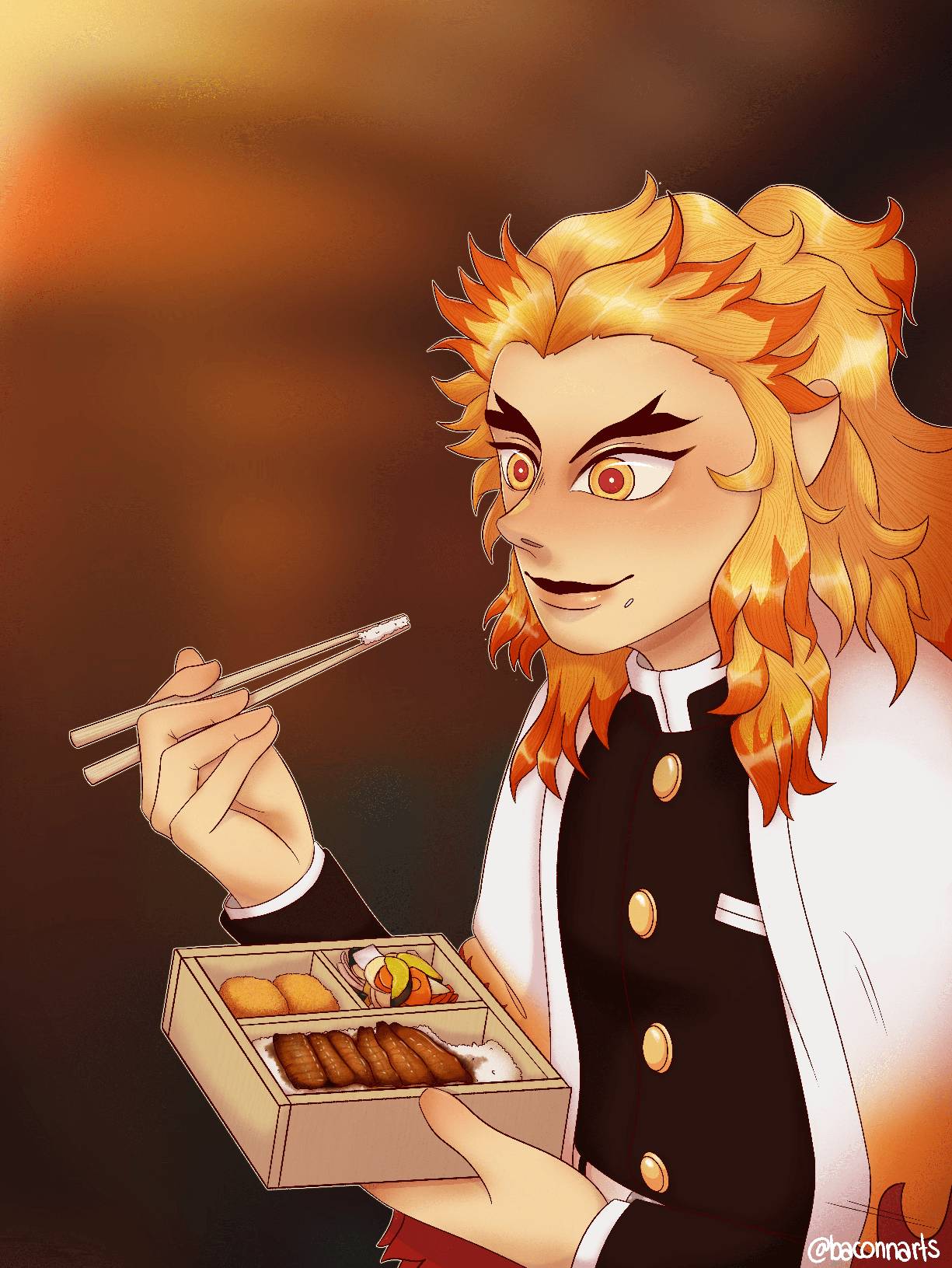 Umai Rengoku From Demon Slayer By Baconnarts On Deviantart Umai Rengoku From Demon Slayer By Baconnarts On Deviantart