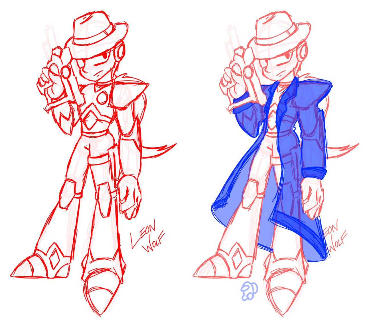 Leon Wolf - WIP by Rascal-Mockoid on DeviantArt
