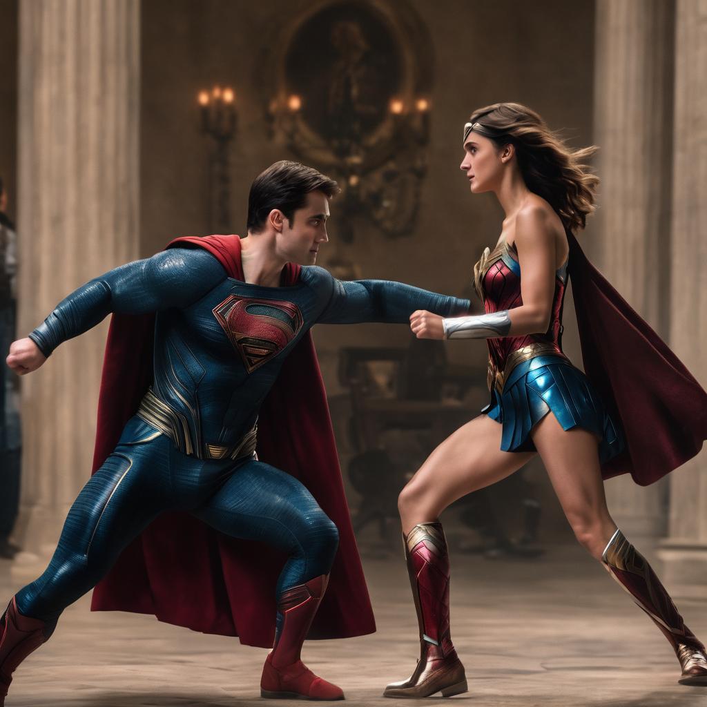 Superdan Superdan Attacks Wonder Woman by DarthSparhawk on DeviantArt