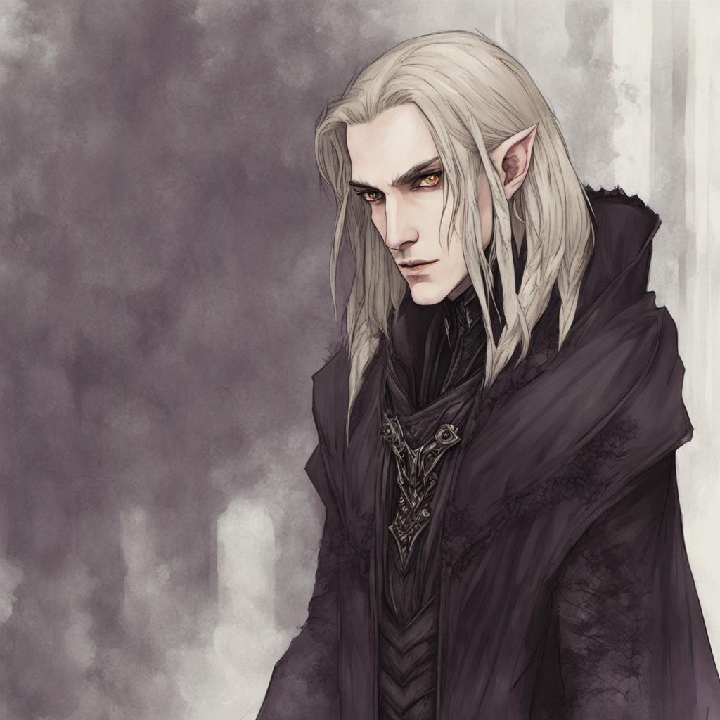 Elven looking prompt of Caius by DarthSparhawk on DeviantArt