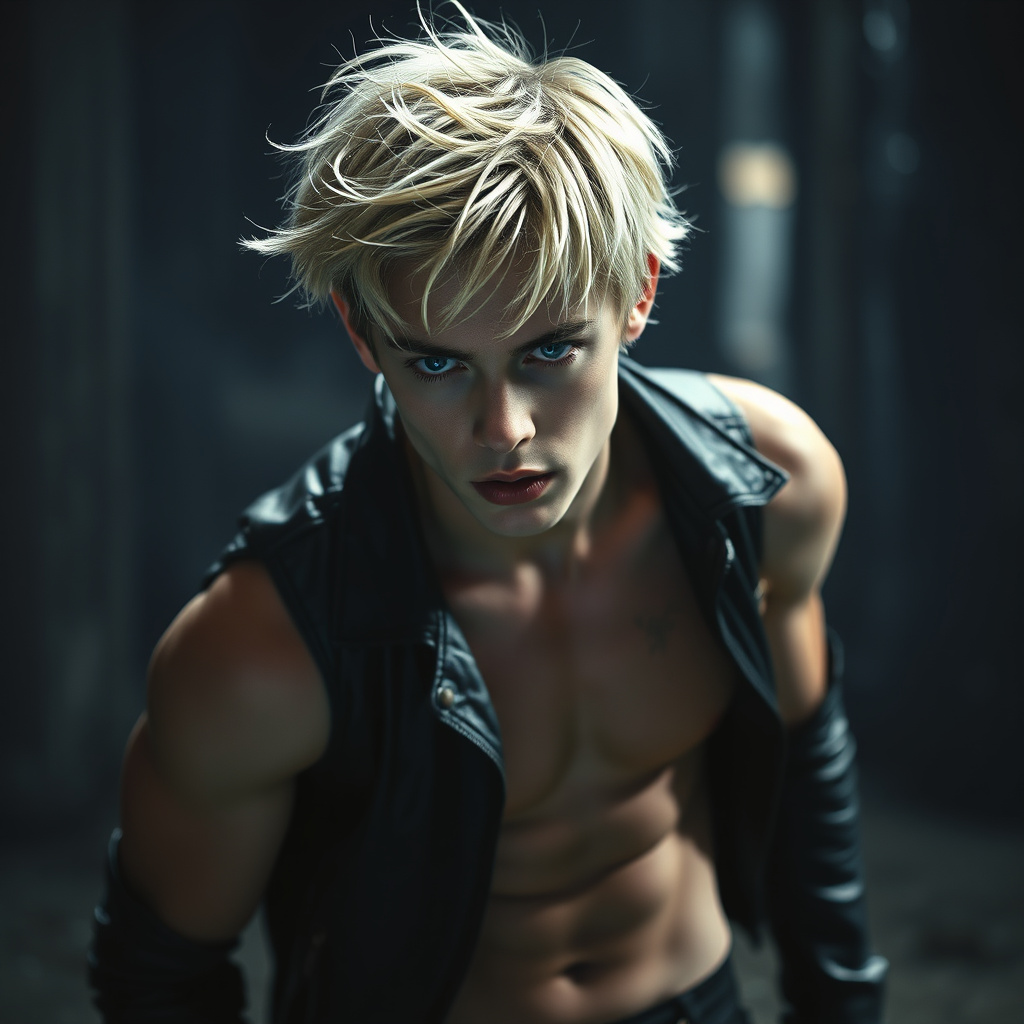 Boy Vampire Exploding Vampire boy ready for a fight by DarthSparhawk on DeviantArt