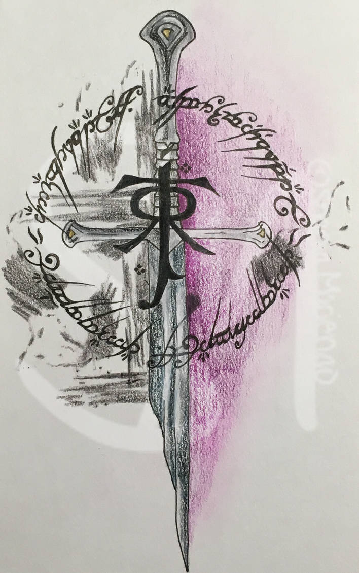 Tattoo Design Shards on Narsil by KingKrueger on DeviantArt