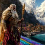 Odin on the Bifrost
