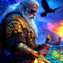 Odin All-Father 2x3 Poster