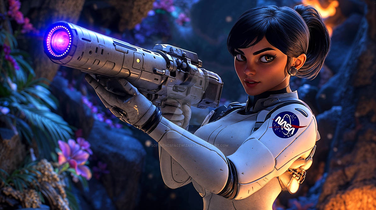 Expedition One Commander (Animation Style Art) by SofiatheSpaceWizard ...