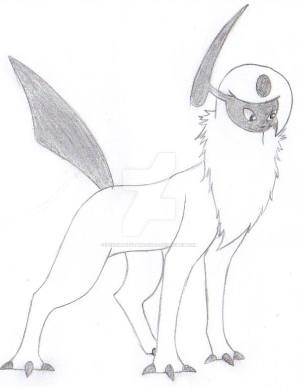 Simple Absol by Pokemon-Drawer258 on DeviantArt