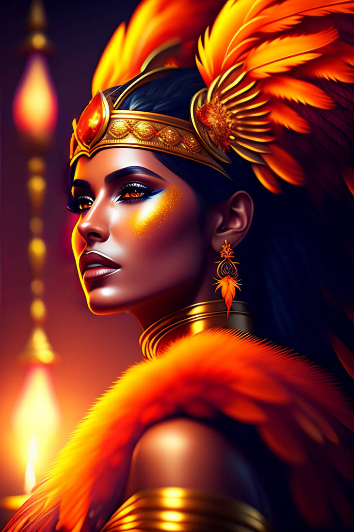 AI Portrait - Phoenix by Luna-Astra on DeviantArt