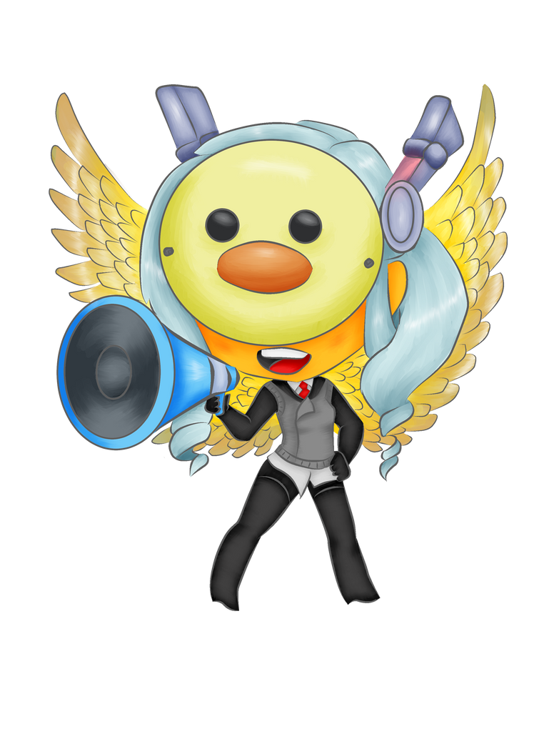 Megaphone Chibi by candellakokoro on DeviantArt