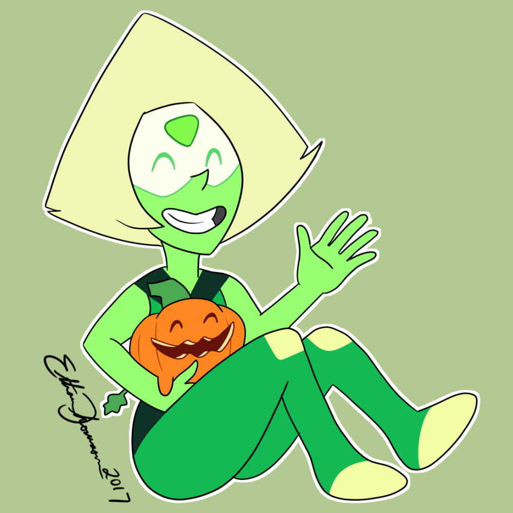 Peridot and Pumpkin