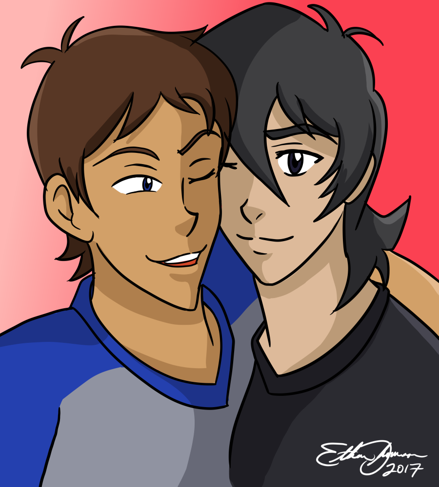 Obscenely fast Klance doodle.