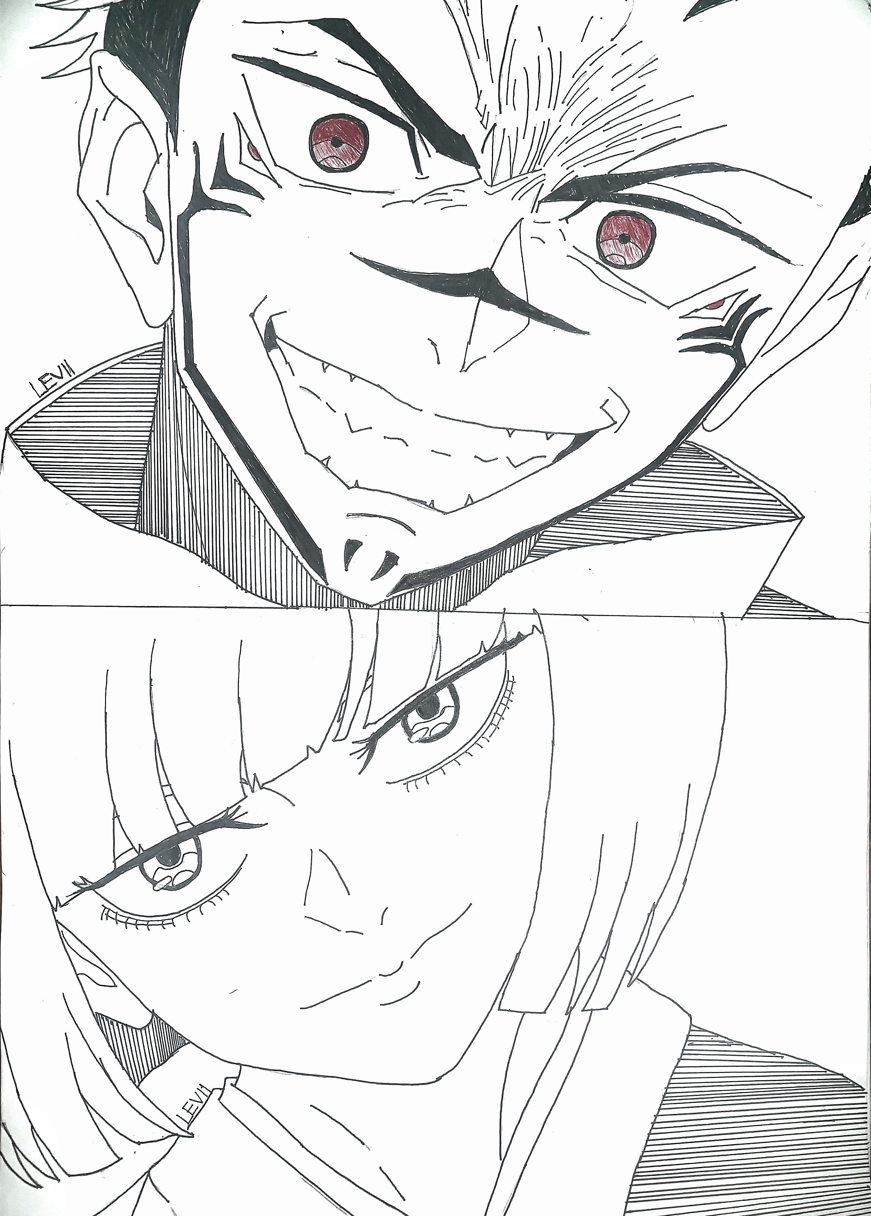 Sukuna And Uraume By LeviiDraws On DeviantArt sukuna-and-uraume-by-leviidraws-on-deviantart