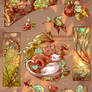 Goblincore cats