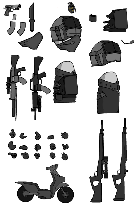 A sprite sheet I made : r/madnesscombat