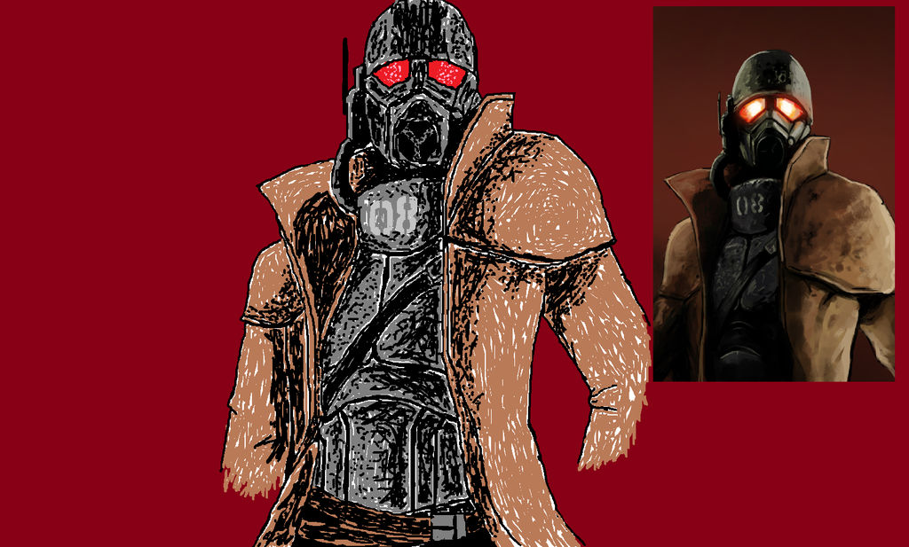 Ncr Ranger Coloring MS paint NCR Ranger by Kazmudaan on DeviantArt