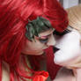 Ivy and Harley Kissng
