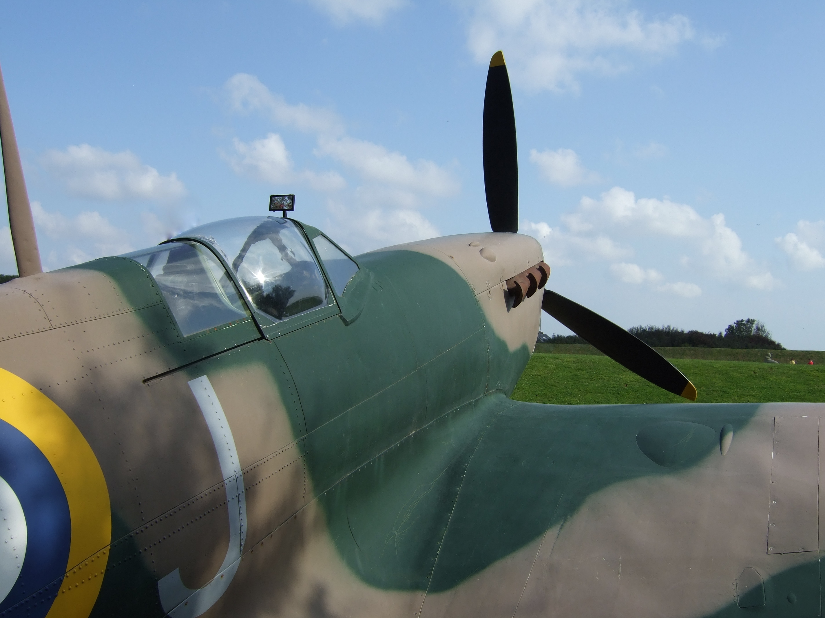 rear view of mk1 spitfire