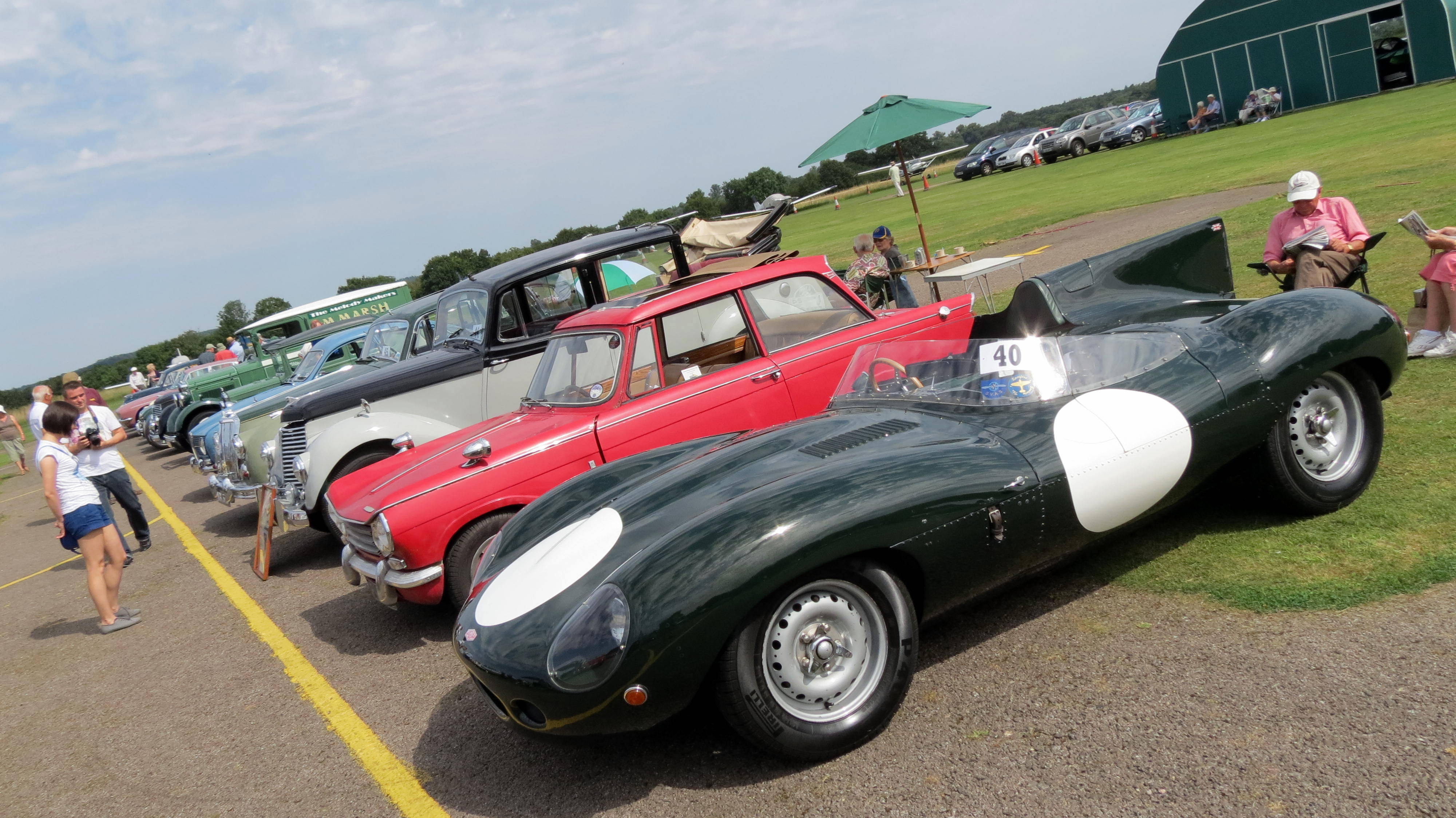 classic car line up panshanger revival 2012 b