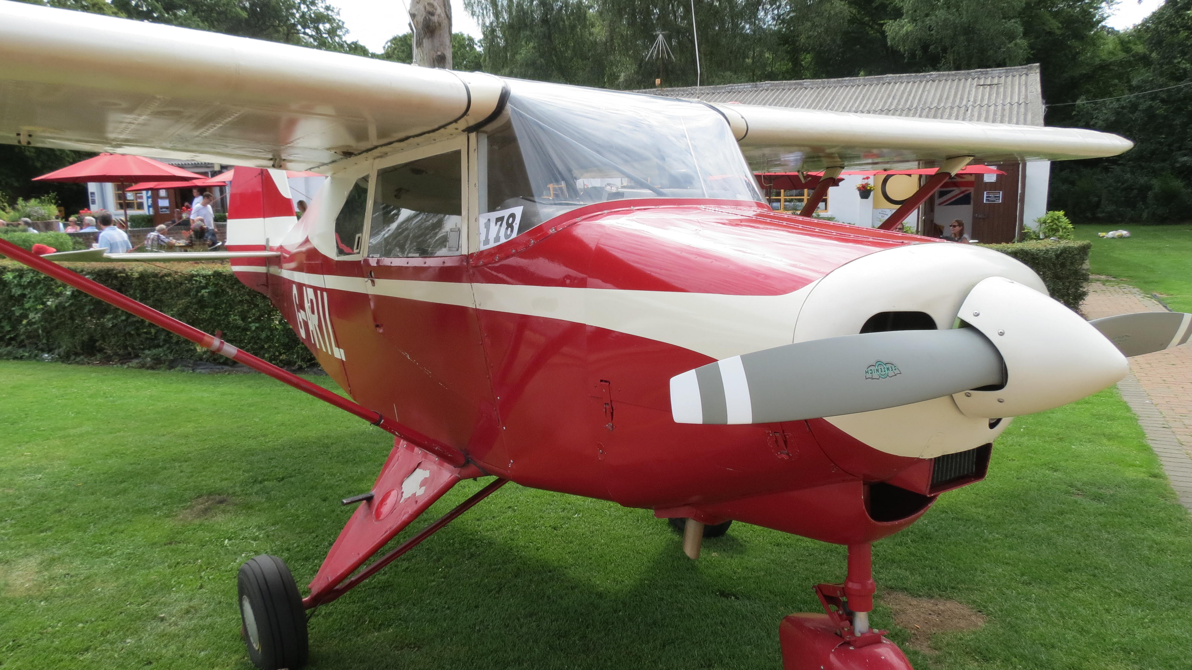 G-ARIL ,PIPER PA22,-150. Caribbean ,panshanger