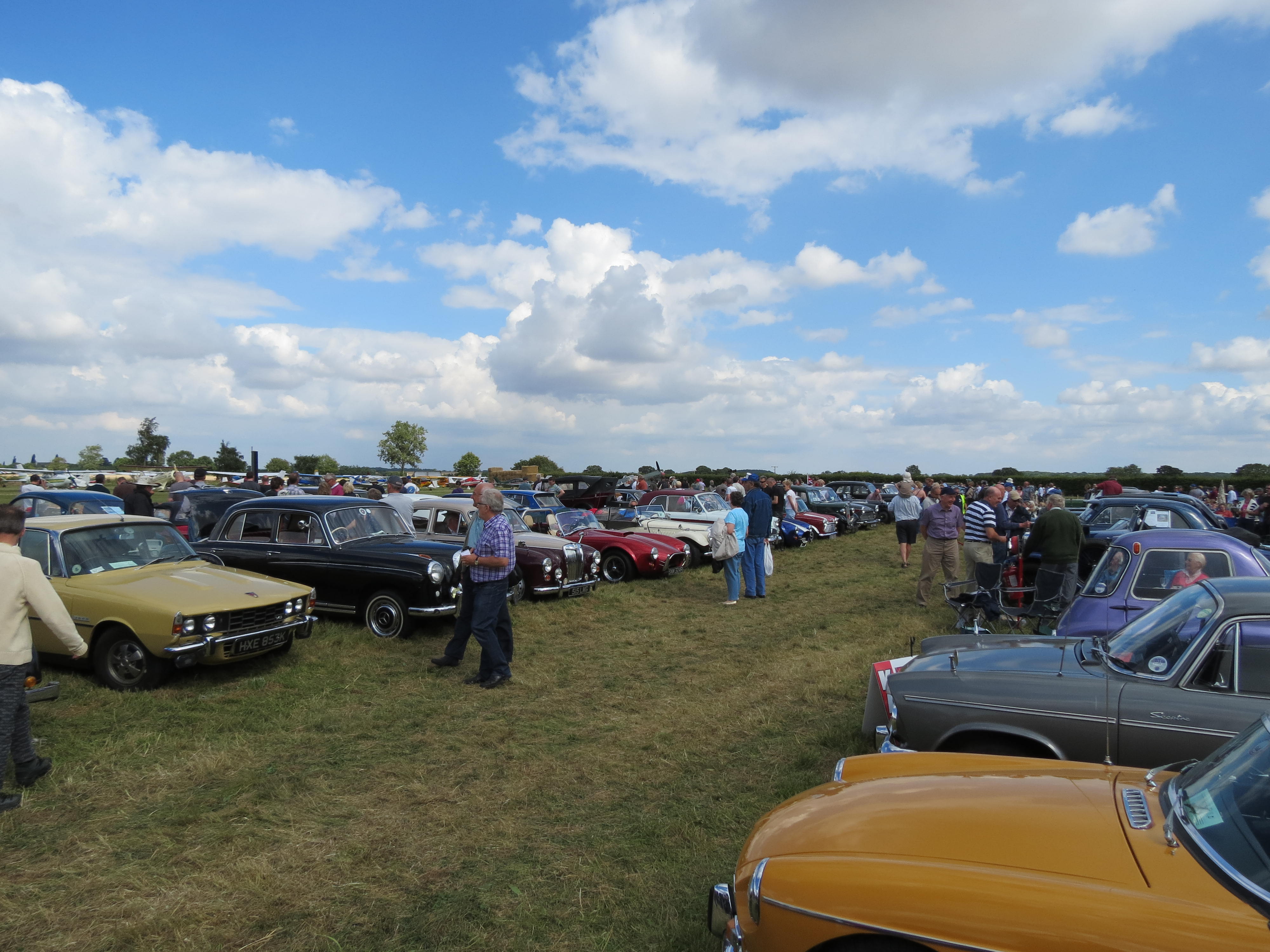 classic car line up little gransden