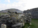 Aberystwyth castle ,sea front M/Wales, by Sceptre63