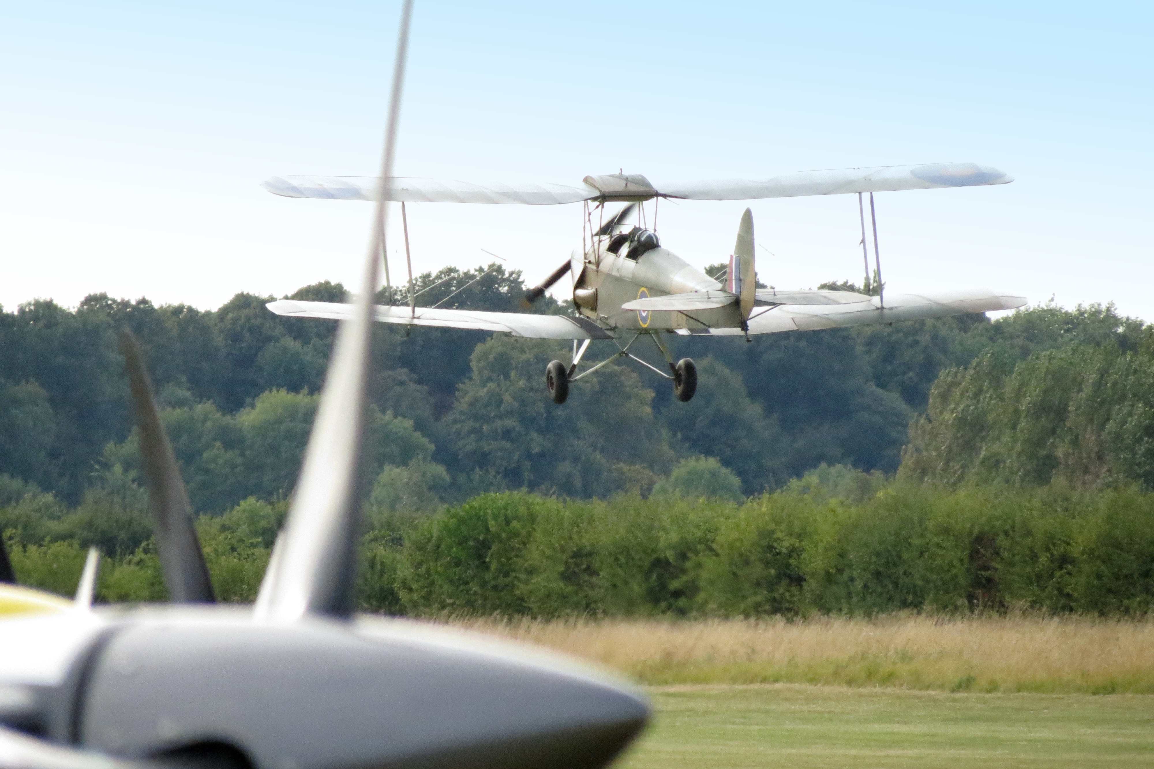 DH82B Queen bee taking off