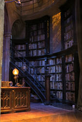 dumbledore's  office . WB sets studio tour .