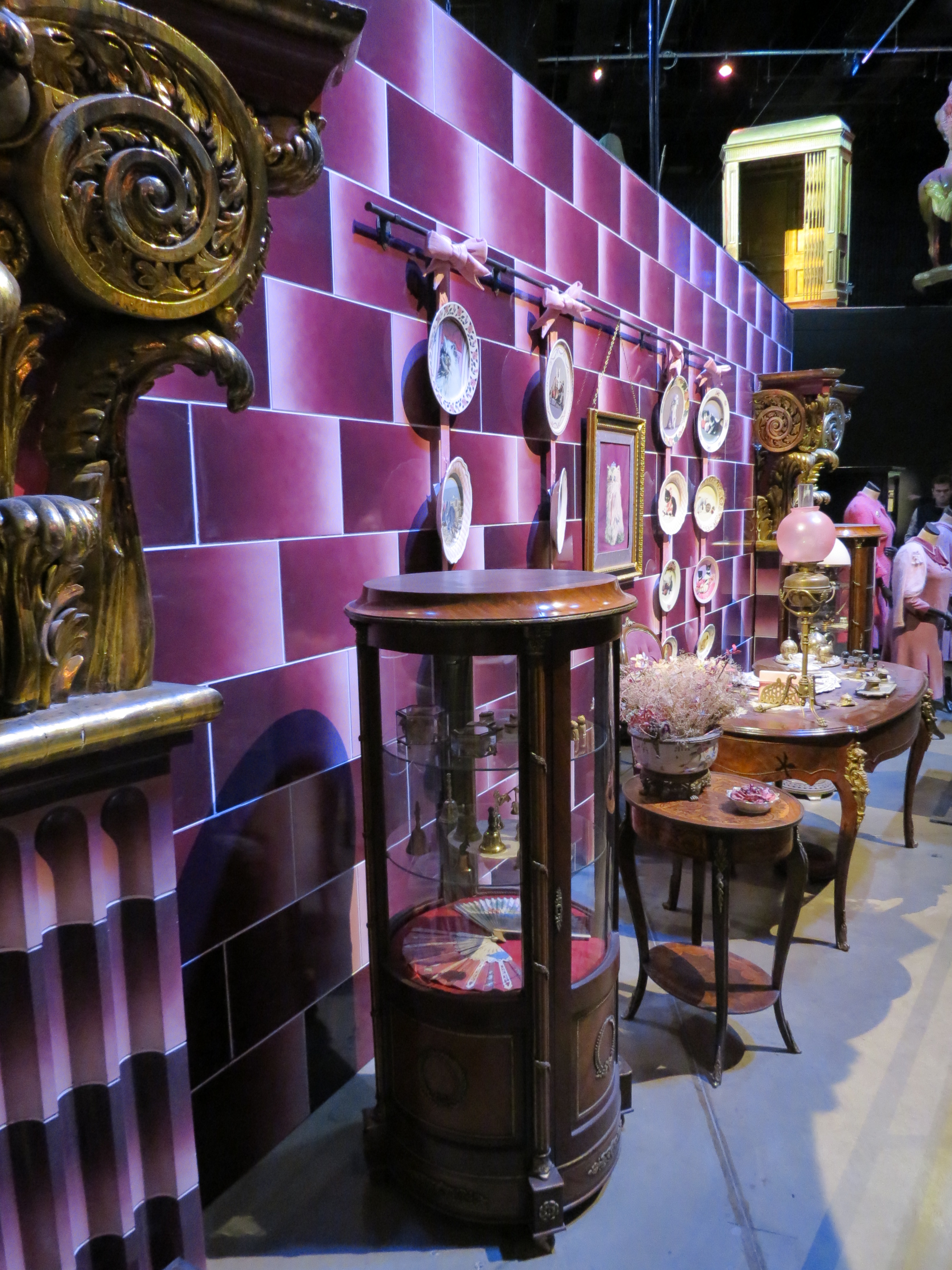 Dolores Umbridge's ministry of magic office .pink