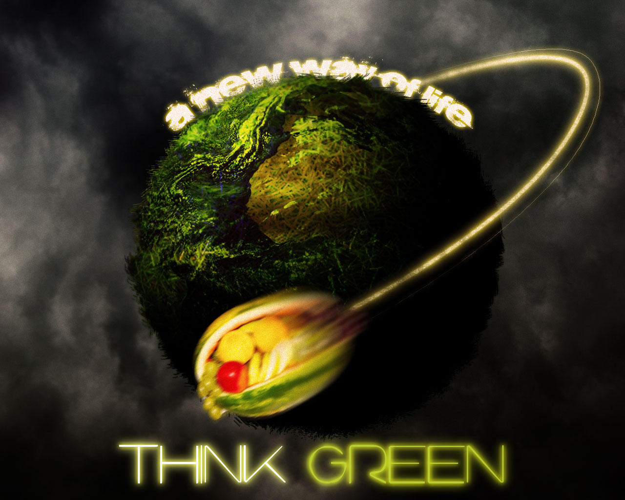 think green