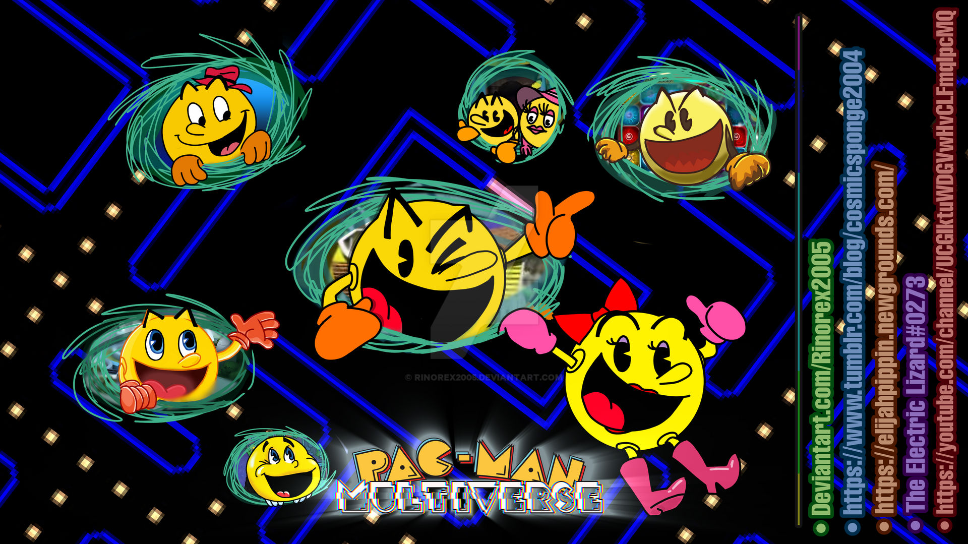 Pacverse Deviantart Pac-Man Multiverse by RinoRex2005 on DeviantArt