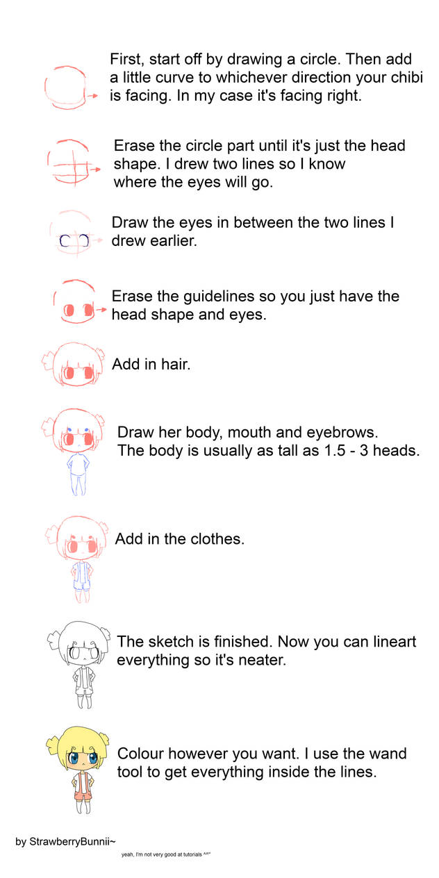 Simple Chibi Tutorial by Marie-Lola on DeviantArt