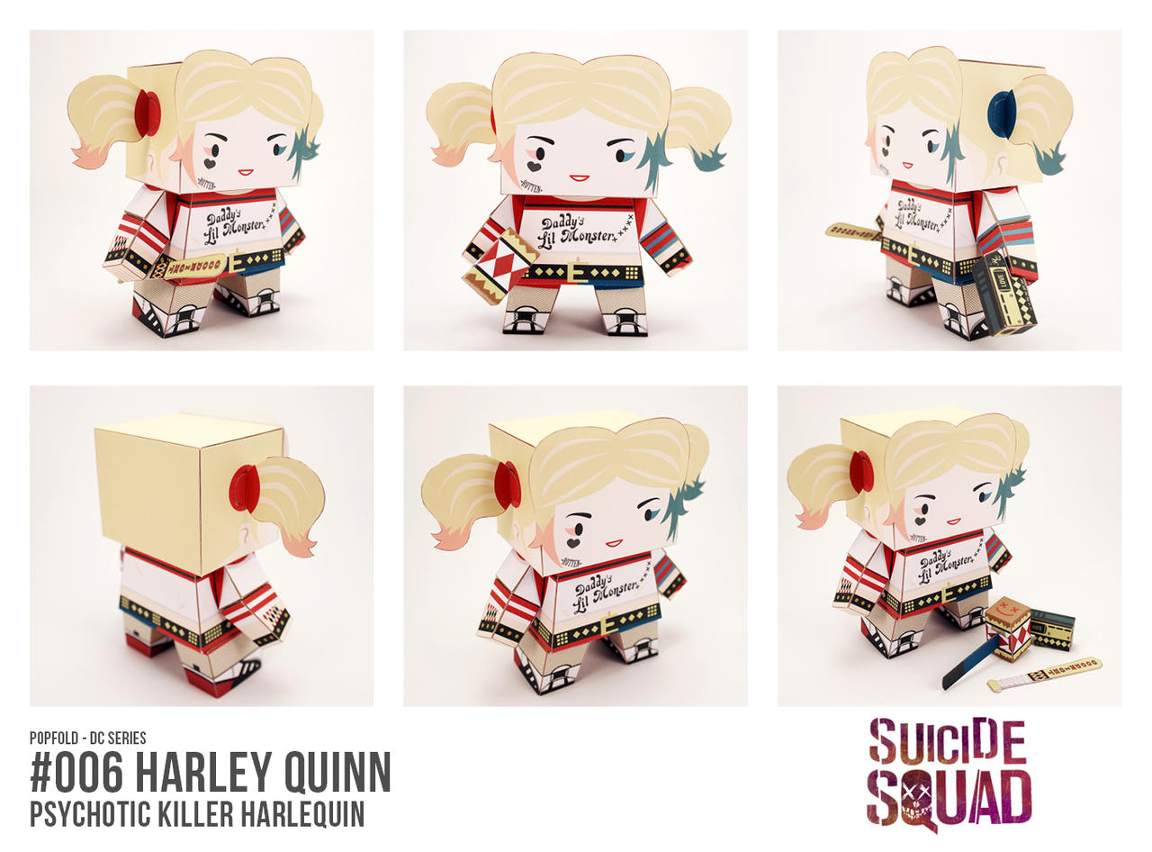 POPFOLD (DC) - #006 HARLEY QUINN