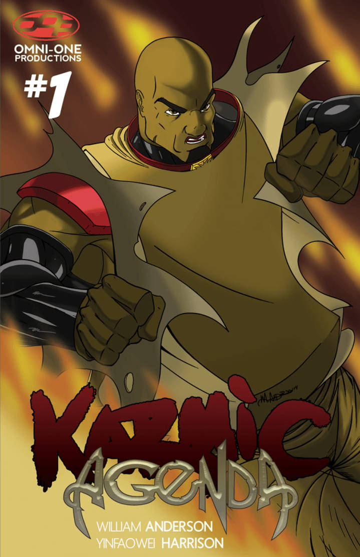 Karmic Agenda issue 1 cvr by blaquejag