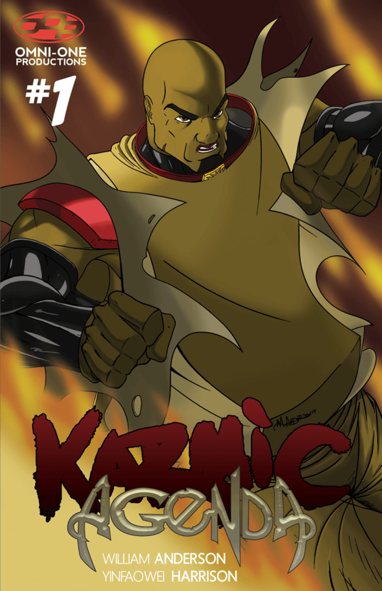 Karmic Agenda issue 1 cvr by blaquejag