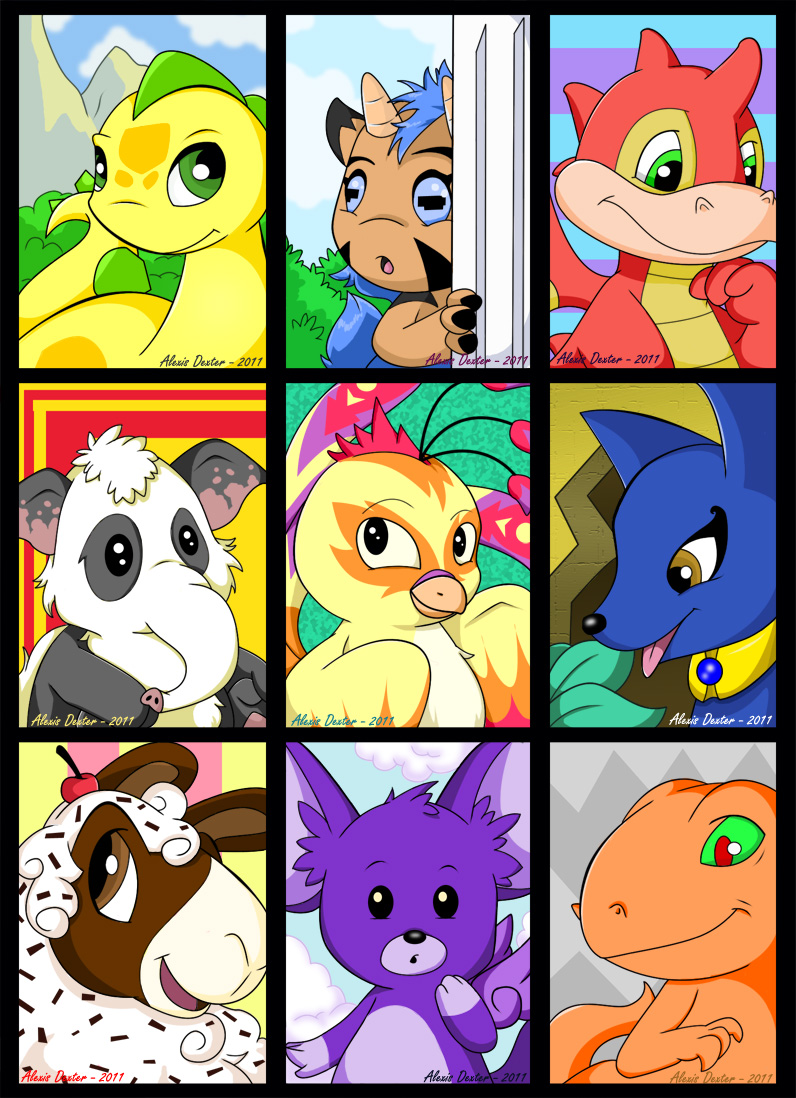 Neopets Sketchcards