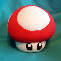 Super Mario - Mushroom Plush