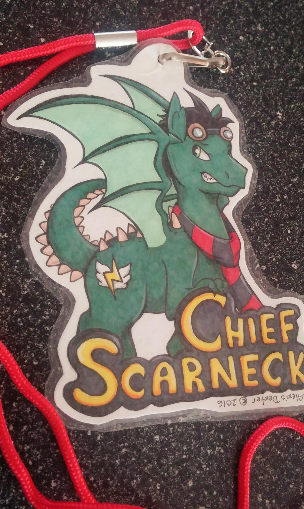 Chief Scarneck - Conbadge