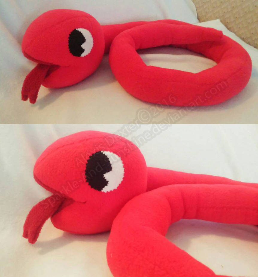 Mother 3 - Rope Snake Plush by Sparkle-And-Sunshine on DeviantArt