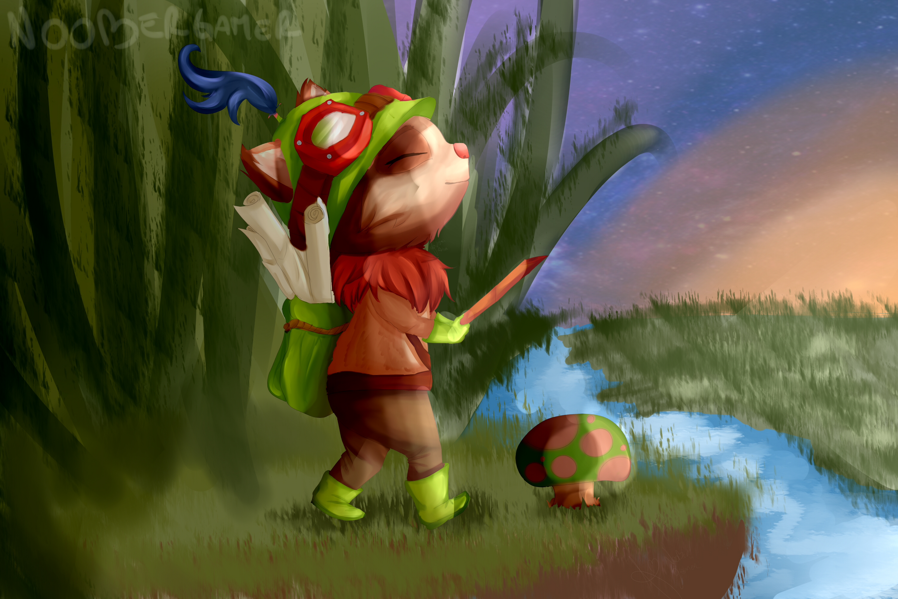 Teemo LOL By NOOBERGAMER