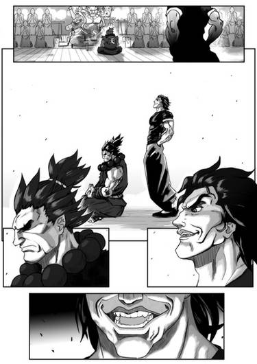 Baki vs Yujiro by Neta-art7182 on DeviantArt