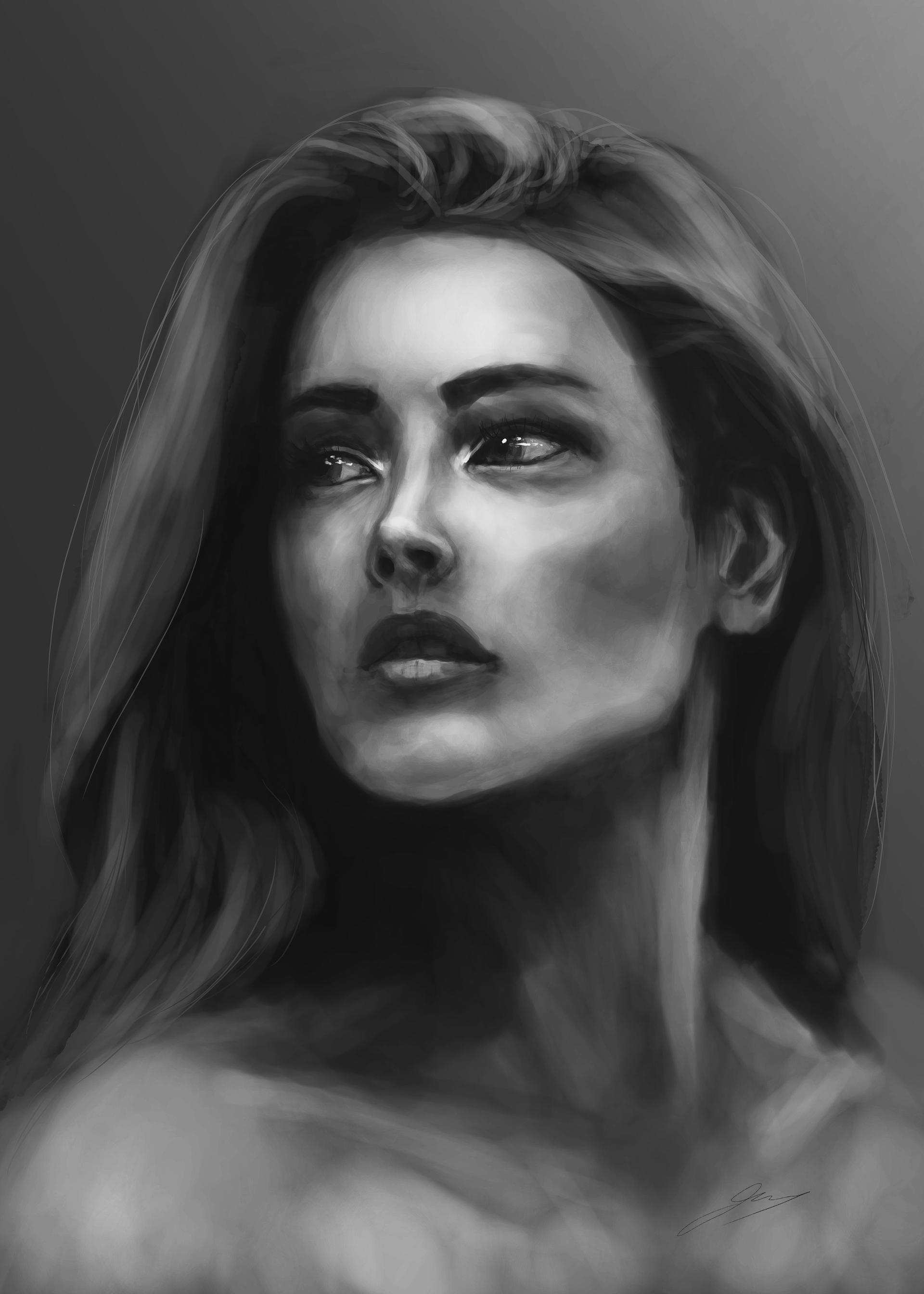 Face Study by RockfrenzyArt on DeviantArt