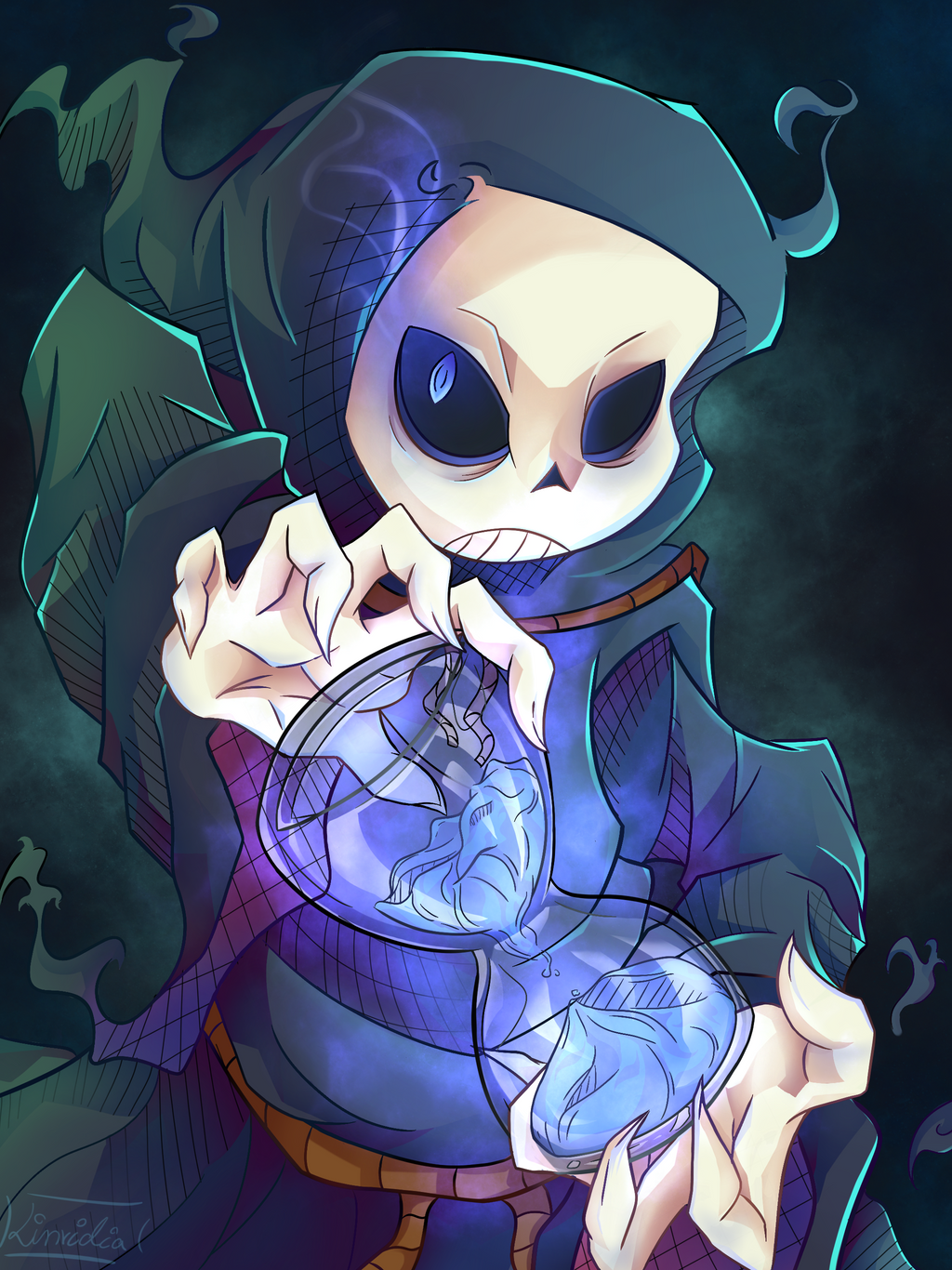 Fanart - Reaper Sans by Drajur on DeviantArt